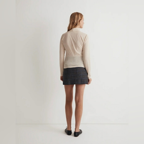 Madewell Semi-Sheer Mockneck Tee sz Small NN260 nwt - Picture 3 of 8